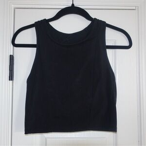 All In Motion Built In Shelf Bra Light Support Removable Pads Black